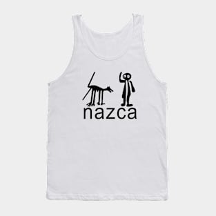 Nazca man with Nazca dog Tank Top